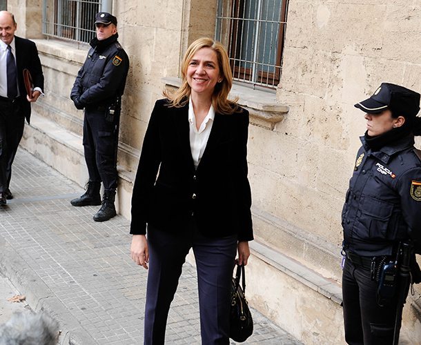 Μόνο για φορολογική απάτη θα κατηγορηθεί η ινφάντα Κριστίνα της Ισπανίας