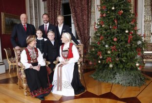 "Γλυκές" στιγμές για τους βασιλείς της Νορβηγίας