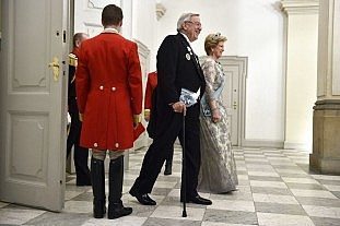Το επίσημο δείπνο προς τιμήν της βασίλισσας της Δανίας Μαργκρέτε, για τα 75α της γενέθλια