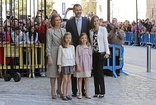 Η Ισπανική βασιλική οικογένεια στην Μαγιόρκα για το Πάσχα