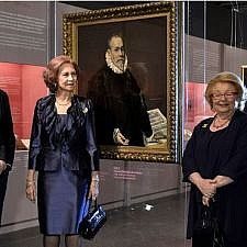 Η βασίλισσα Σοφία εγκαινίασε την έκθεση «Ο φιλικός κύκλος του Γκρέκο στο Τολέδο» στο Μουσείο Μπενάκη