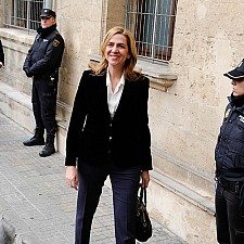Μόνο για φορολογική απάτη θα κατηγορηθεί η ινφάντα Κριστίνα της Ισπανίας