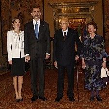 Επίσημη επίσκεψη των Α.Α.Μ.Μ. των Βασιλέων της Ισπανίας στην Ιταλία