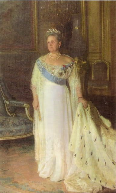 Queen Olga painting by Lauritz Tuxen.
