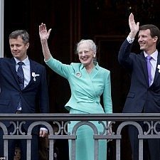Ολοκληρώθηκαν οι εορταστικές εκδηλώσεις για τα 75α γενέθλια της βασίλισσας Μαργκρέτε