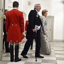 Το επίσημο δείπνο προς τιμήν της βασίλισσας της Δανίας Μαργκρέτε, για τα 75α της γενέθλια
