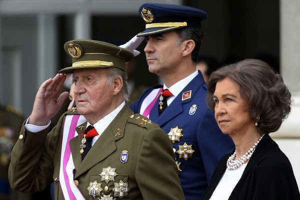 King Juan Carlos, Queen Sofia, Crown Prince Felipe