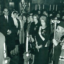 Το προσκύνημα της Βασίλισσας Φρειδερίκης στα Ιεροσόλυμα