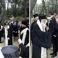 Επιμνημόσυνη δέηση στο Τατόι για τους Βασιλείς Παύλο και Φρειδερίκη