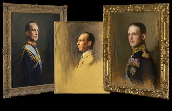 Τα τρία πορτραίτα του Γεωργίου Β΄από τον László